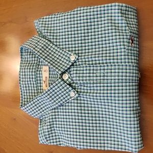 Hollister regular fit long sleeve button down dress shirt